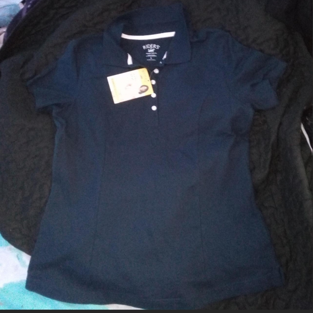 Riders by Lee Dark Blue Polo Shirt
